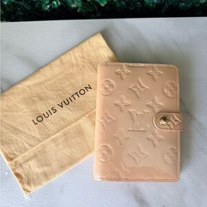 Louis Vuitton Vernis Monogram PM Agenda Original Inserts & Address Book